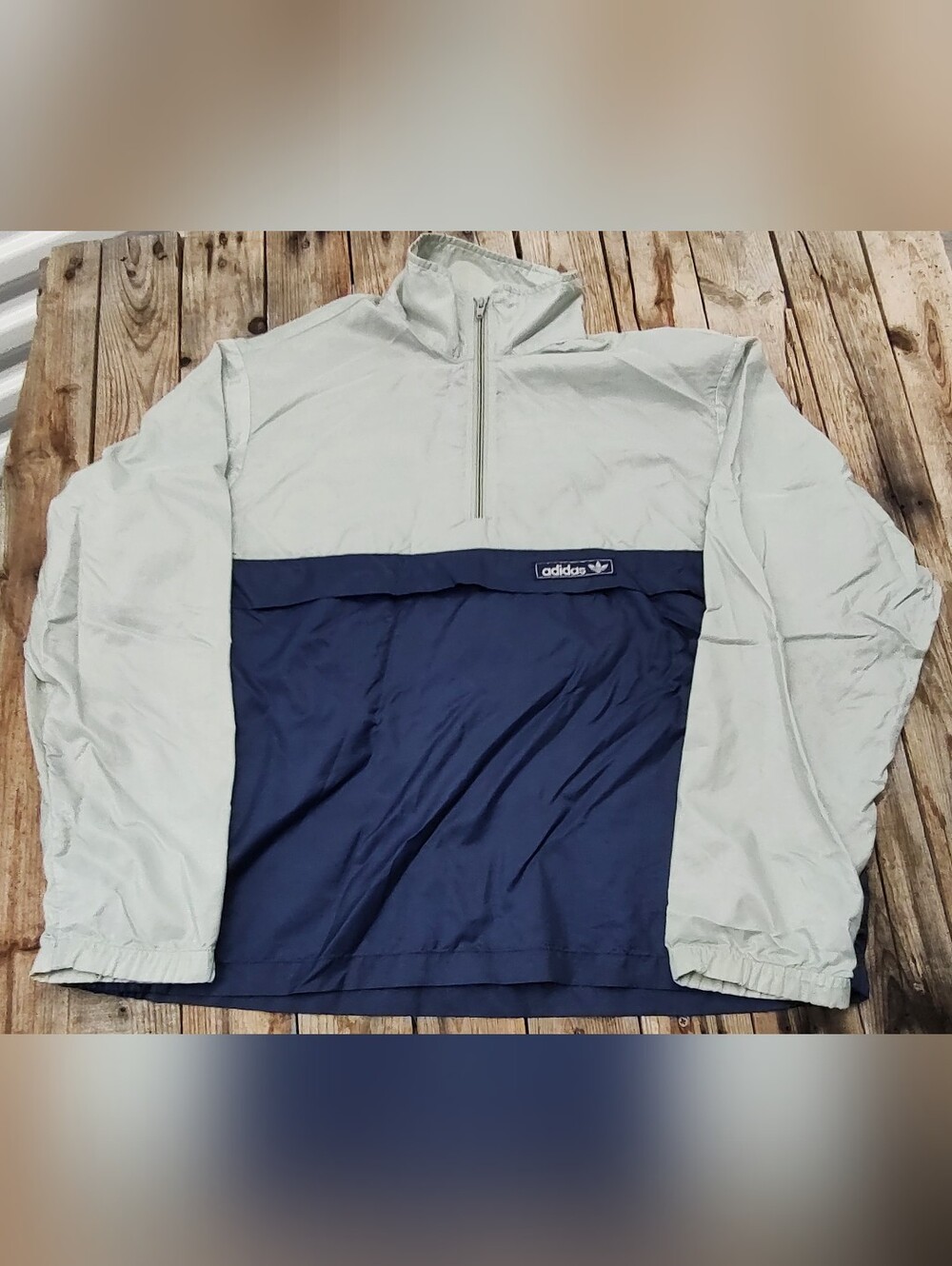 vintage 60's Adidas windbreaker jacket made in USA men's Size XL